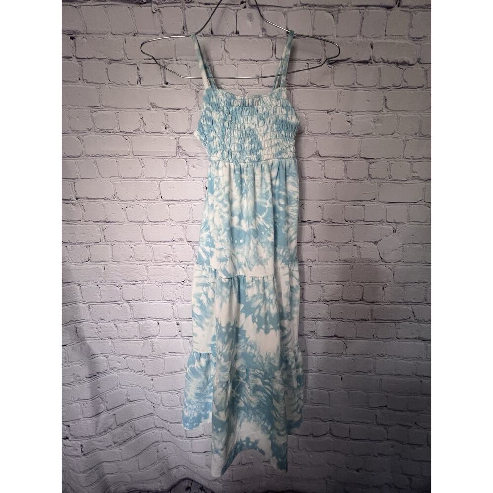 Girls 32 Cool Light Blue Sundress Size Xs